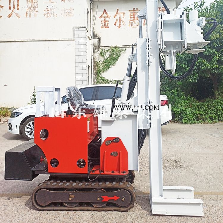 小型履带式环境取样钻机 冲击回转一体式 环境检测调查 土壤采集器图1