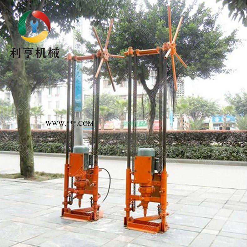 利亨机械三相电轻便取样钻机QBZ-3D小型工程钻机 操作方便图1