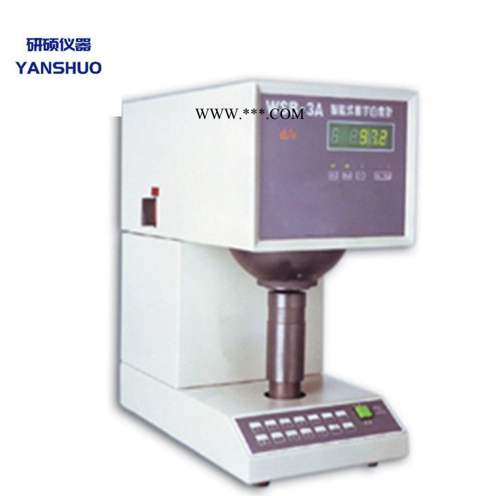 【研硕仪器】WSB-3A智能式白度仪，纺织试验检测仪器，手持白度仪，实验测试仪器图4