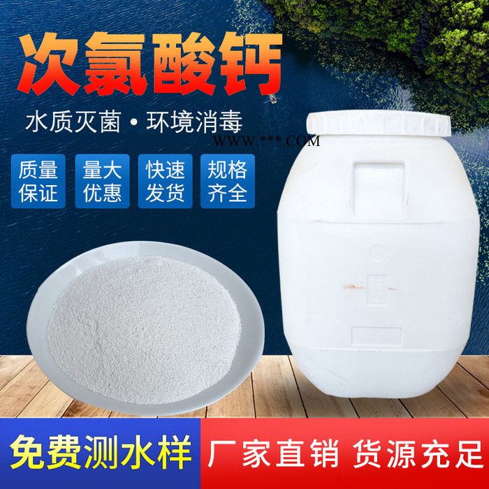 漂白精 广盛供应水处理次氯酸钙消毒灭菌剂 棉麻纺织漂白脱色剂图2